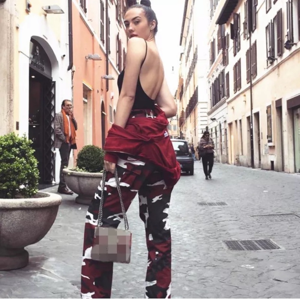 Camo Cargo Pants